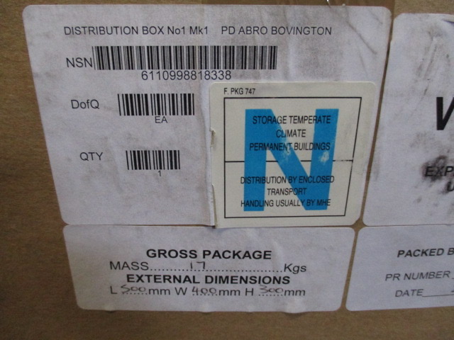 Link Box Label Distribution Link Box - Marcus Glenn